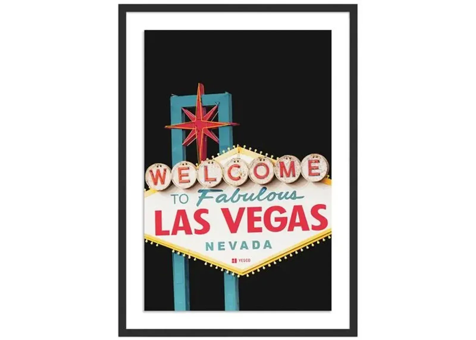 Welcome to Fabulous Las Vegas by Carly Tabak - Black