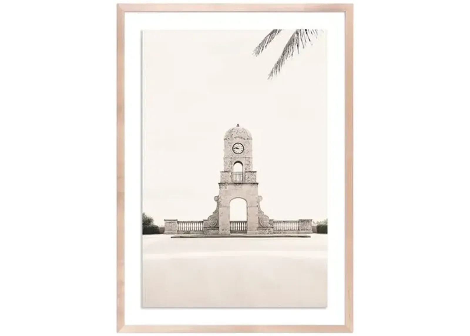 Worth Avenue Clock Tower - Palm Beach - Florida by Carly Tabak - Clear