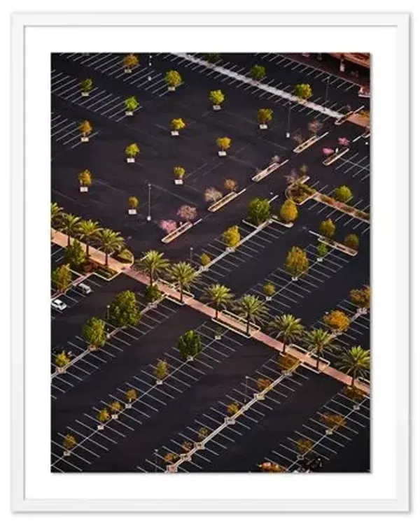 Pascal Shirley - LA Parking Lot 2020 - White