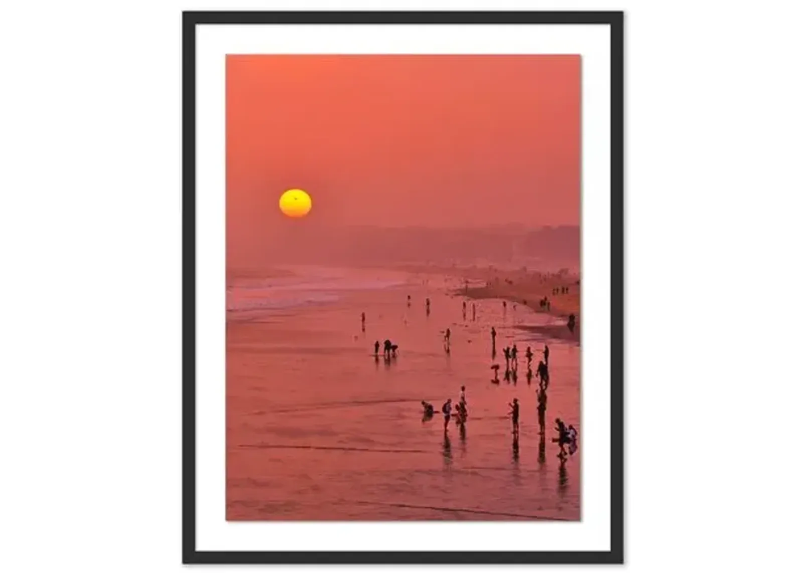 Pascal Shirley - Santa Monica Sunset - Black