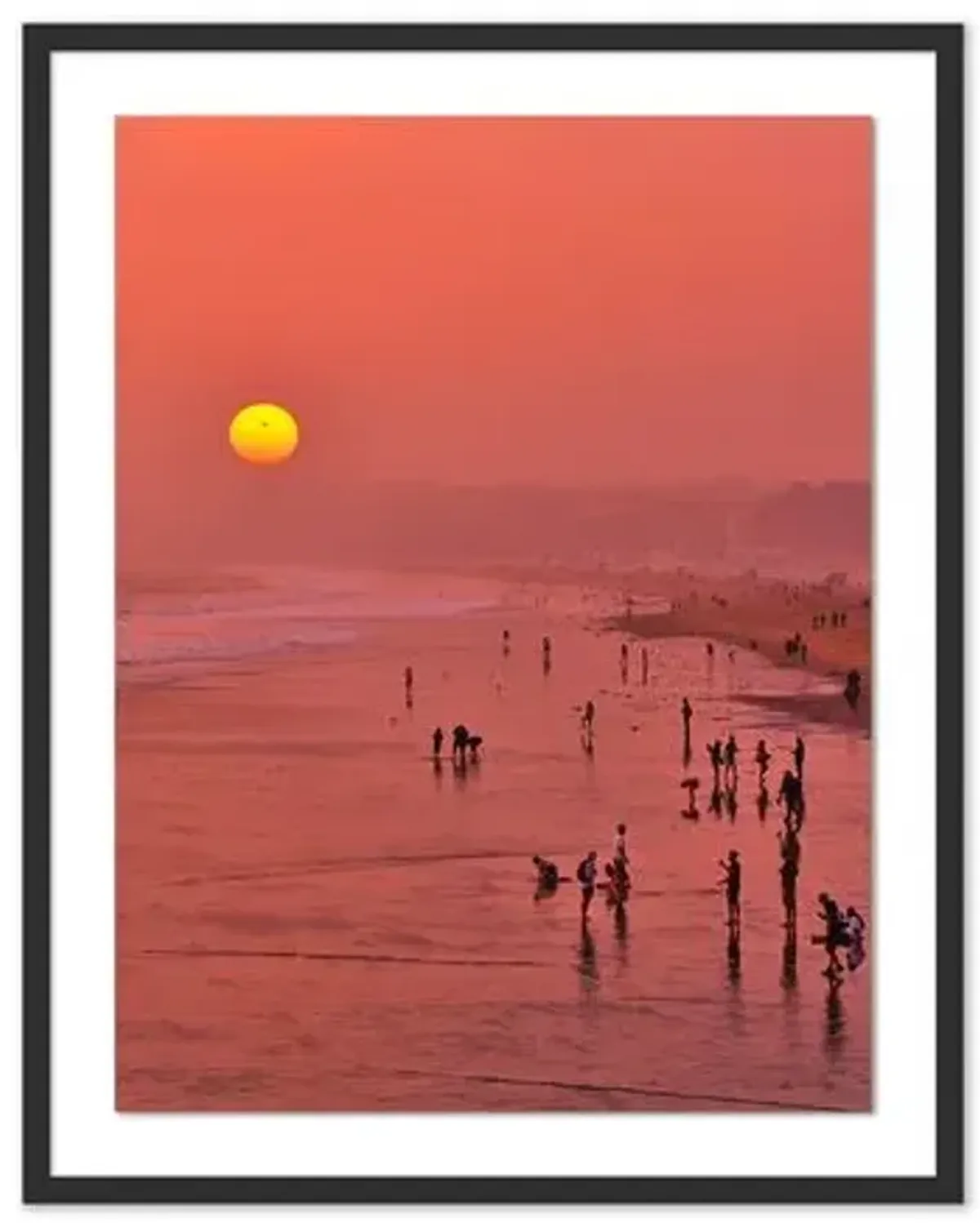 Pascal Shirley - Santa Monica Sunset - Black