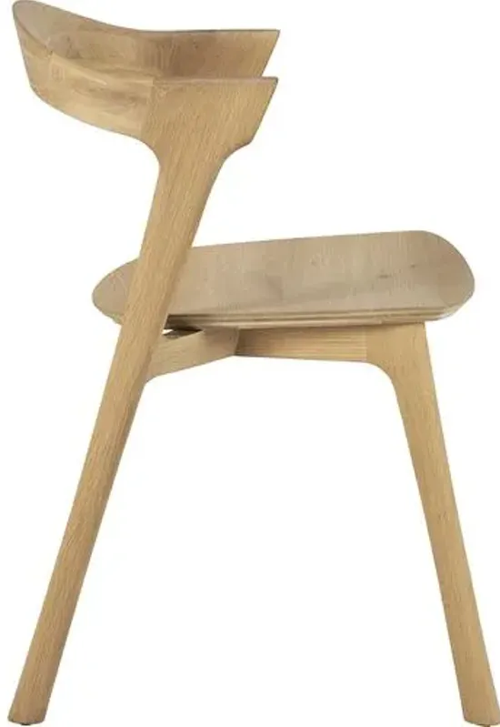 Bok Dining Chair - Oak - Ethnicraft - Brown