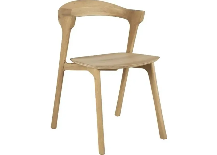 Bok Dining Chair - Oak - Ethnicraft - Brown