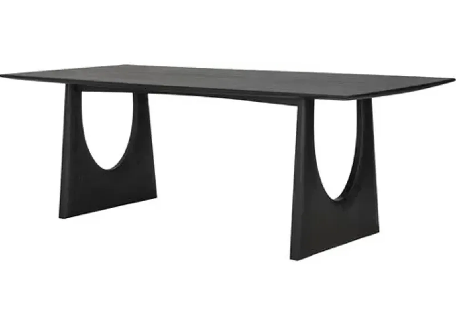 Geometric Dining Table - Black - Ethnicraft