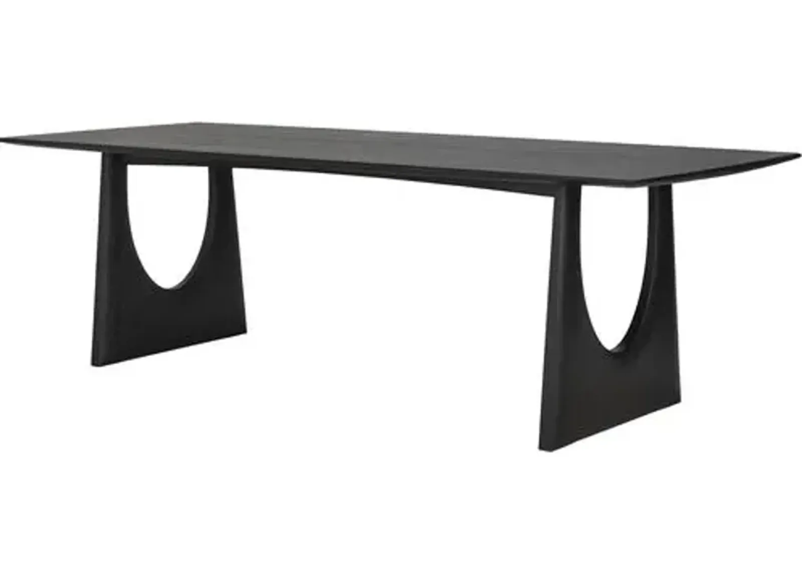 Geometric Dining Table - Black - Ethnicraft