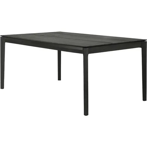 Bok Extendable Dining Table - Black - Ethnicraft