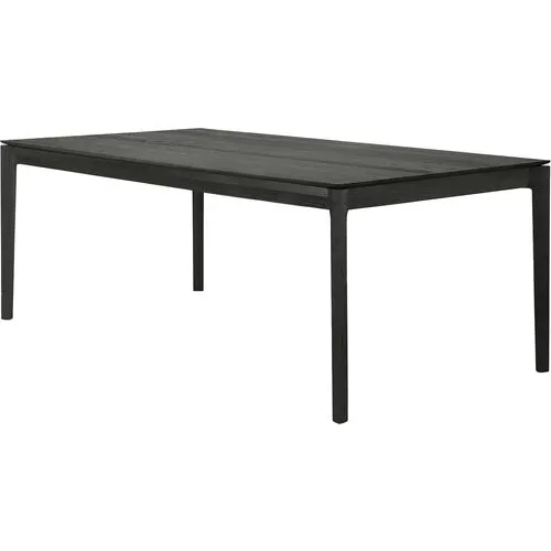 Bok Extendable Dining Table - Black - Ethnicraft