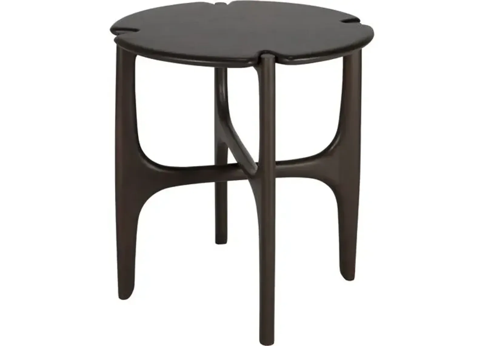 PI Round Side Table - Dark Brown - Ethnicraft