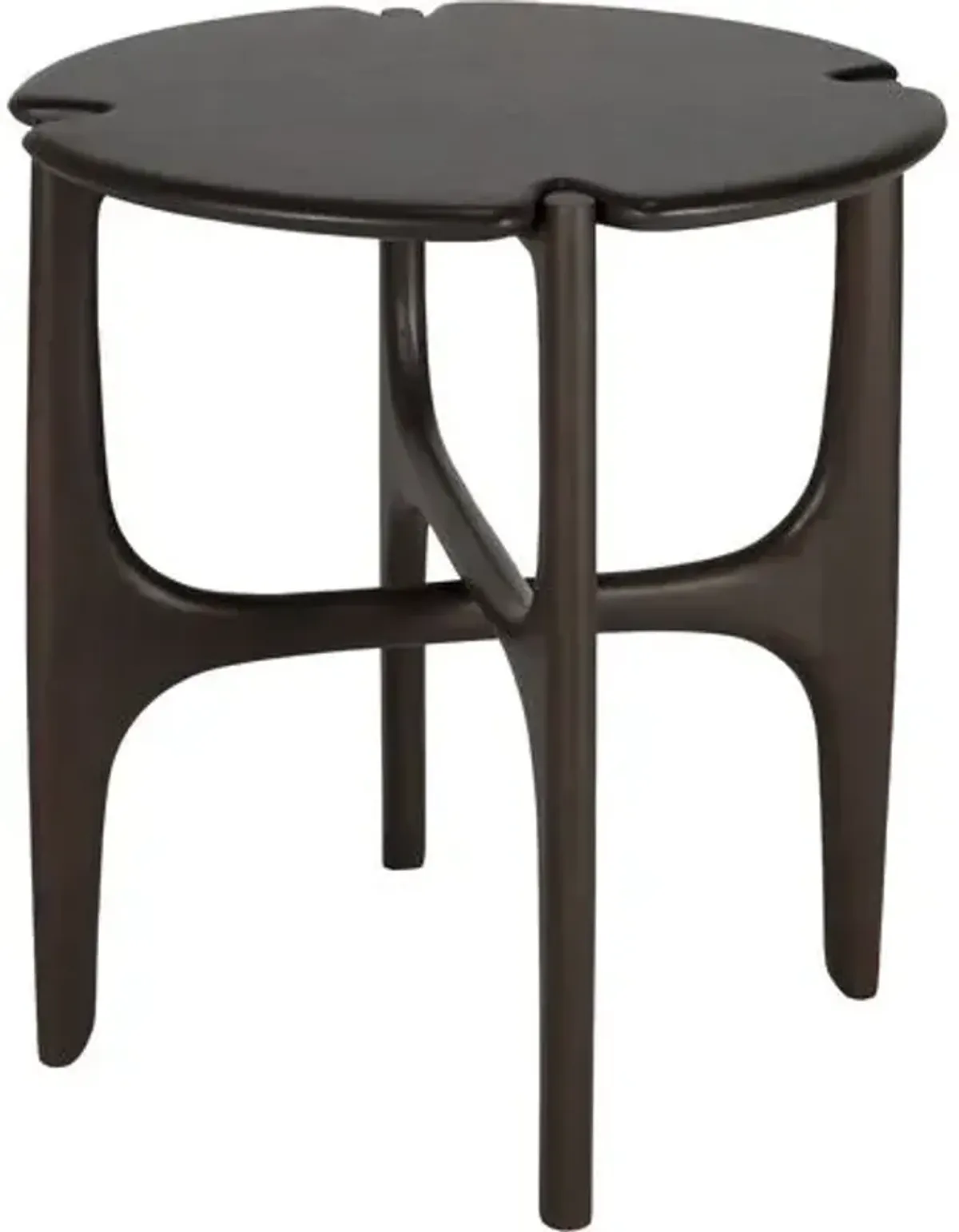 PI Round Side Table - Dark Brown - Ethnicraft