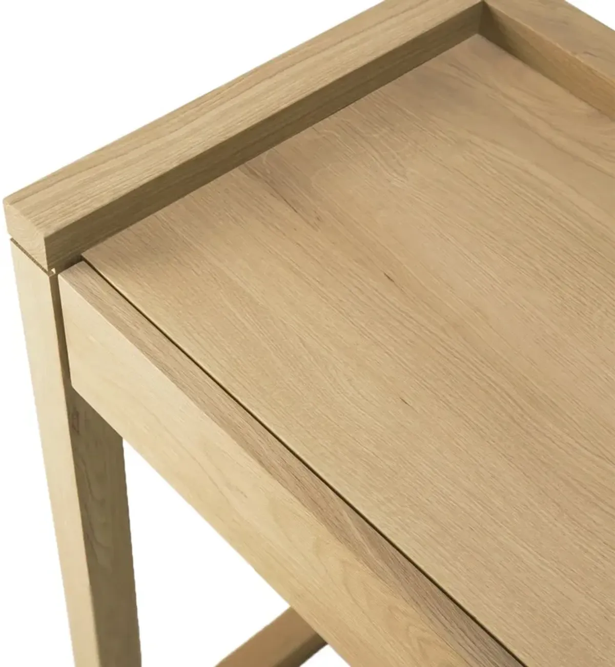 Frame 2-Drawer Desk, Oak