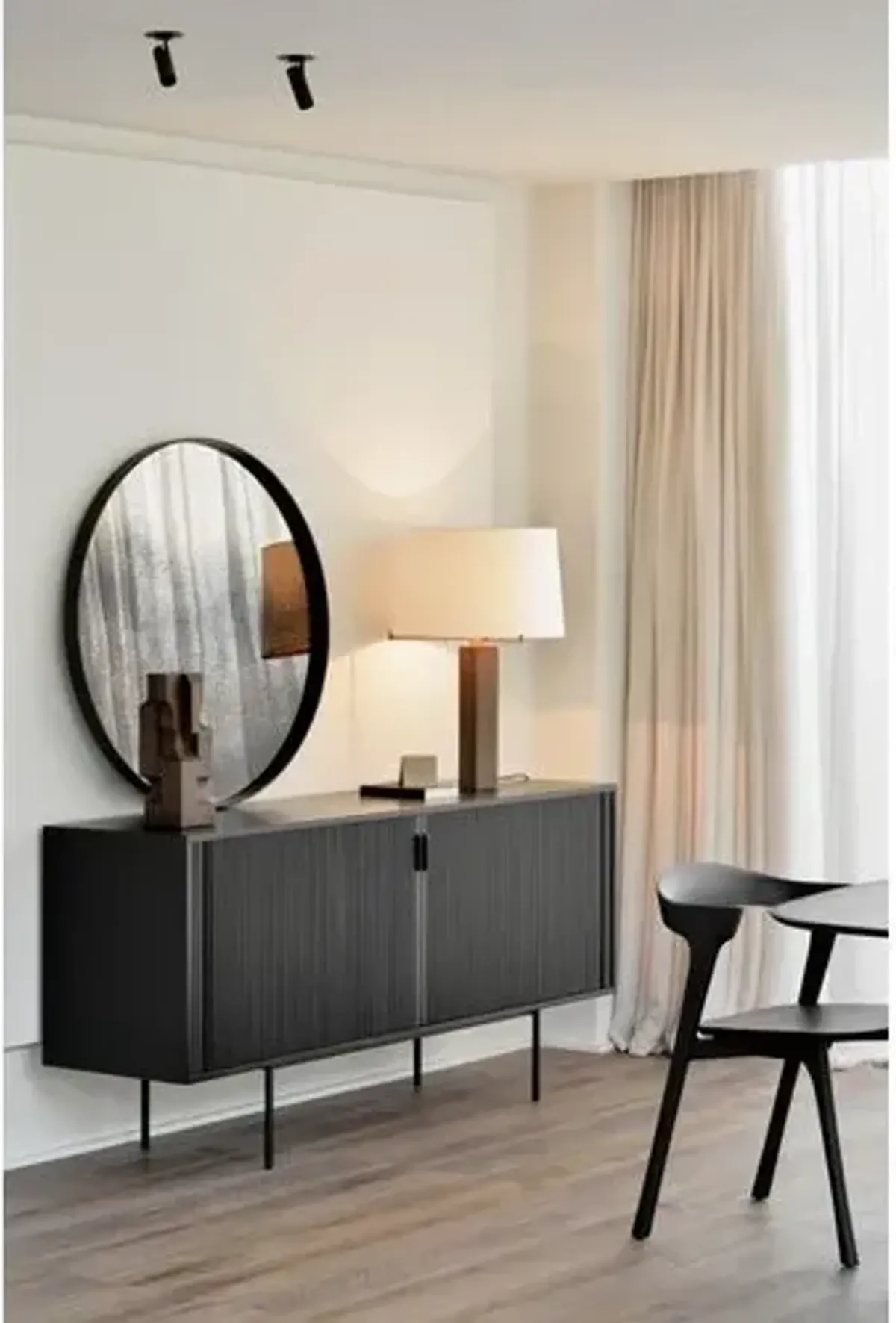 Roller Max 2-Door Sideboard - Black - Ethnicraft