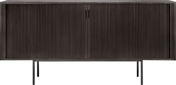 Roller Max 2-Door Sideboard, Black