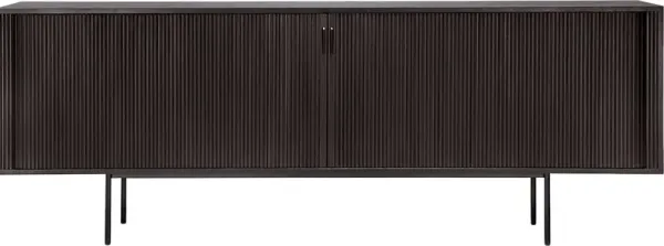 Roller Max 2-Door Sideboard, Black