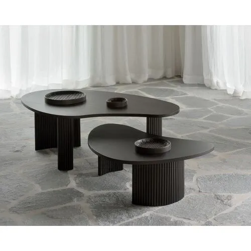 Boomerang Coffee Table - Dark Brown - Ethnicraft