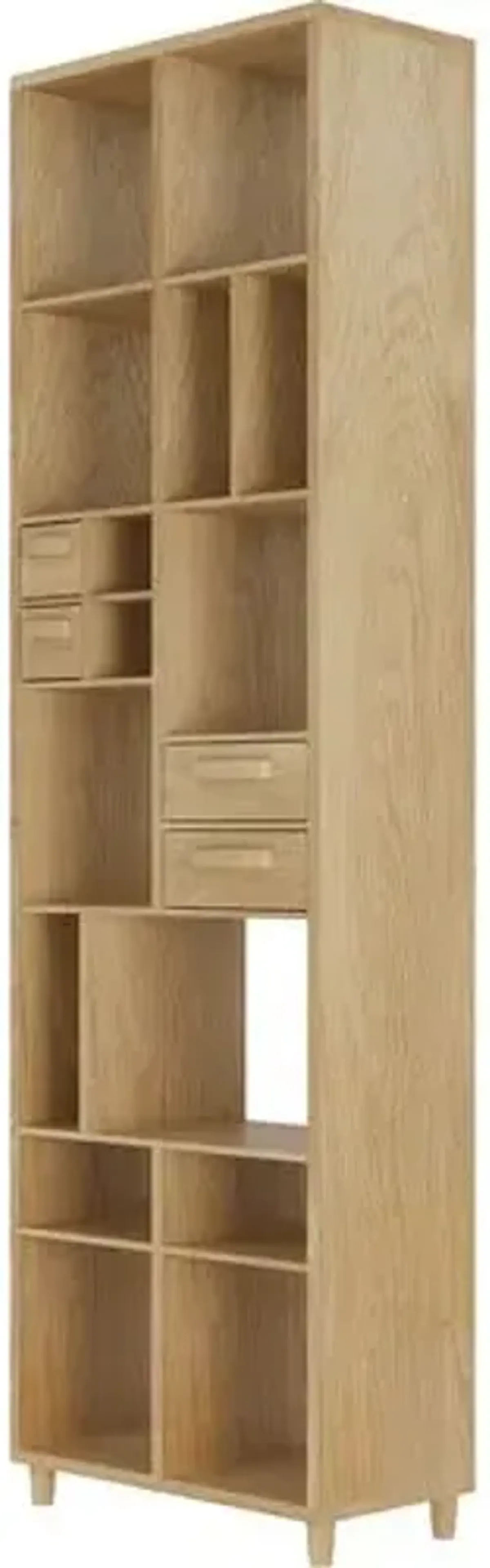 Pirouette Bookrack - Oak - Ethnicraft - Brown