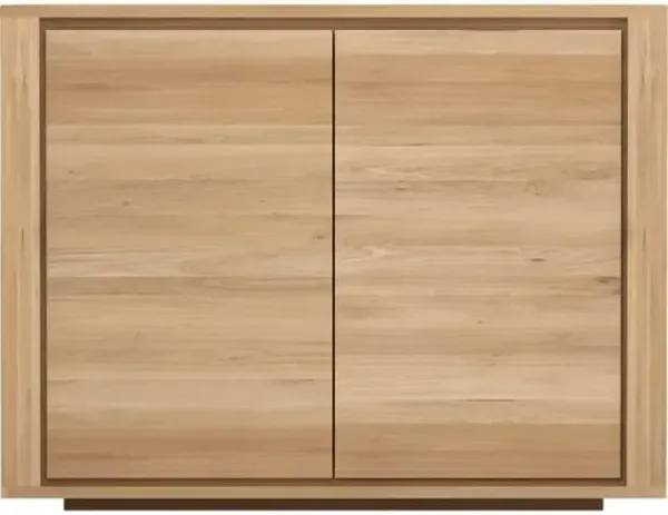Shadow 2-Door Sideboard - Oak - Ethnicraft - Brown