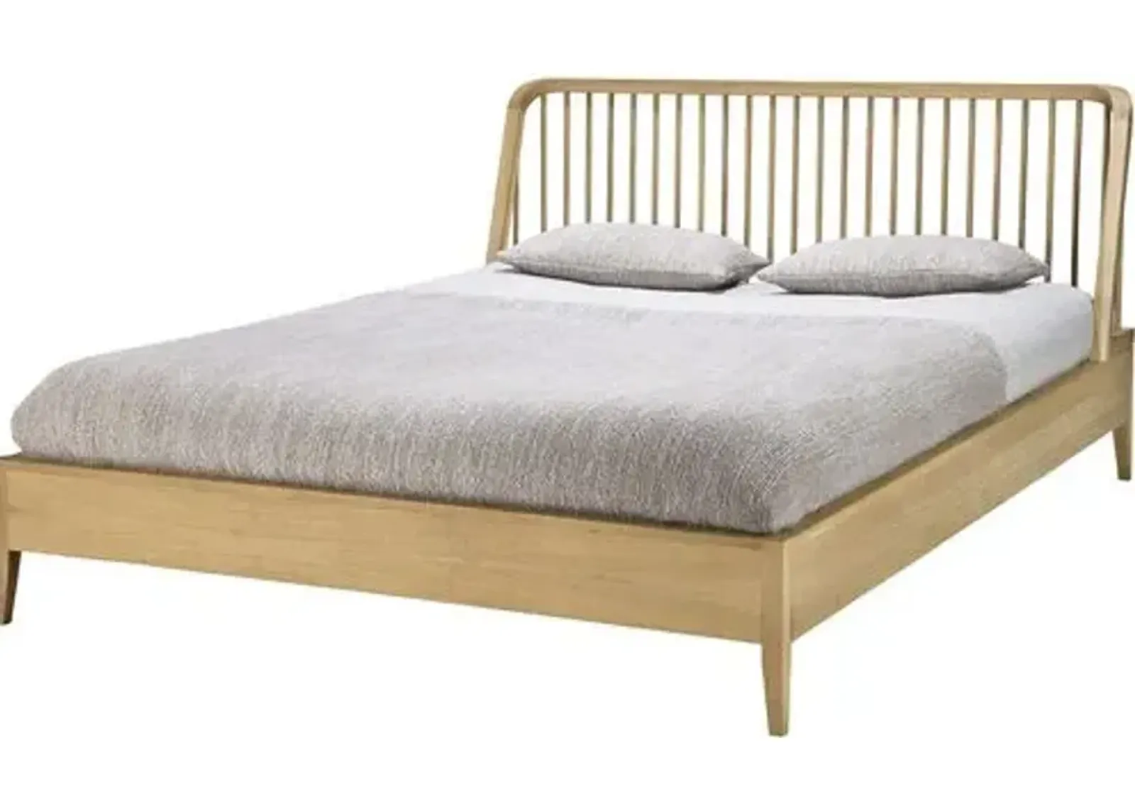 Spindle Bed - Oak - Ethnicraft - Brown