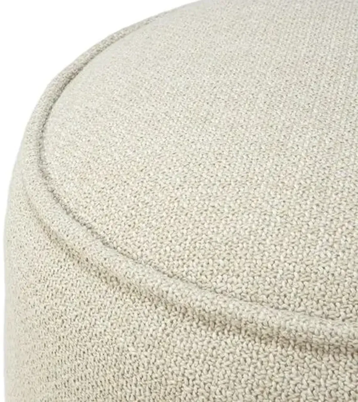 Donut Outdoor Pouf - Natural Check - Ethnicraft - Brown