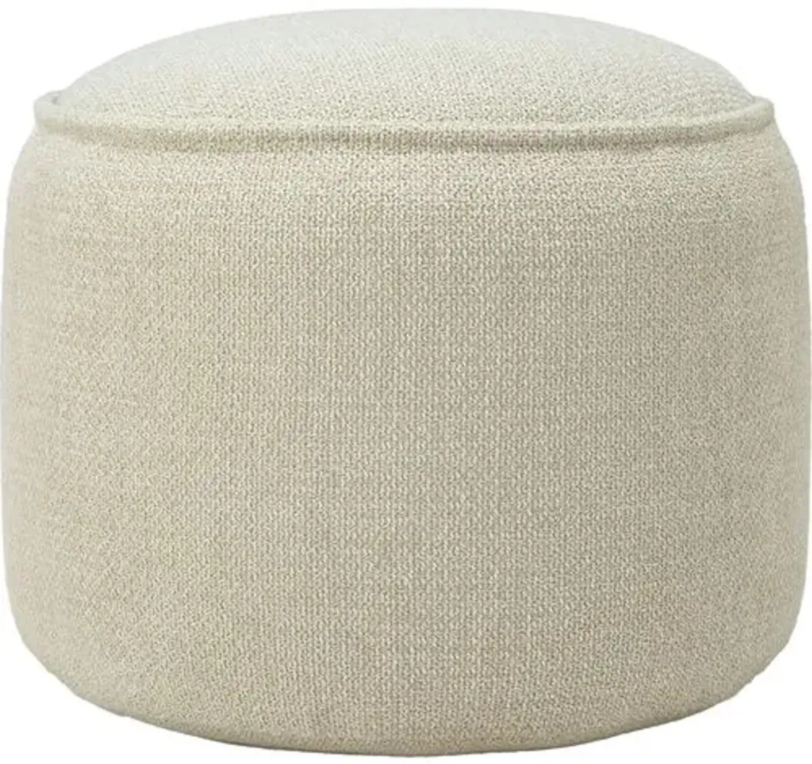 Donut Outdoor Pouf - Natural Check - Ethnicraft - Brown