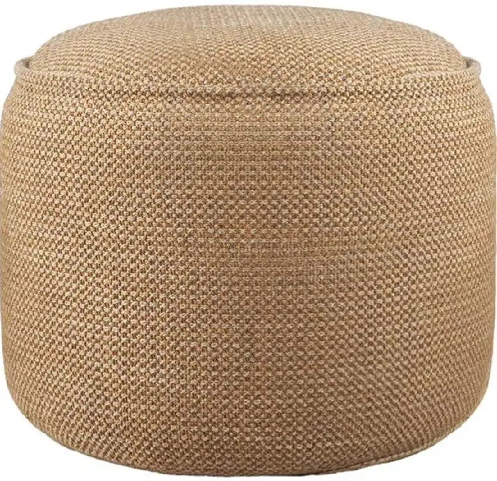 Donut Outdoor Pouf - Marsala Check - Ethnicraft - Brown