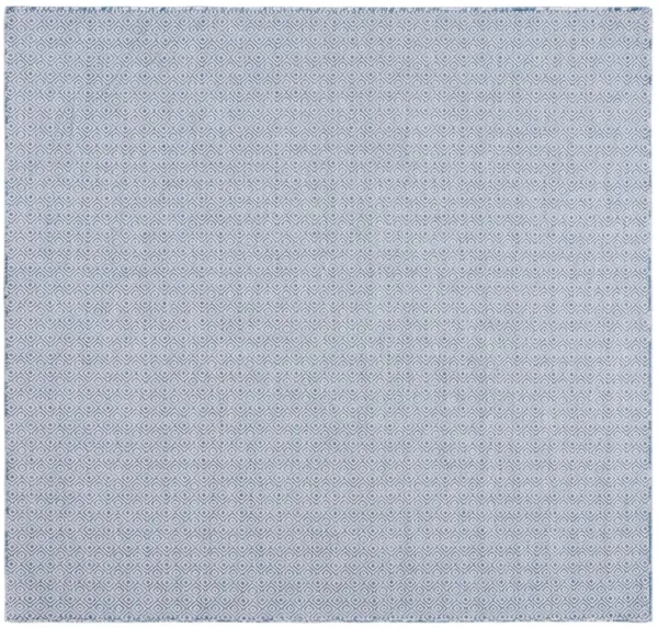 Hampton Outdoor Rug, Navy/Ivory