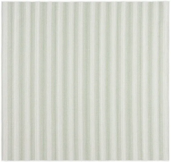 Lakeside Outdoor Rug, Olive Green/Ivory