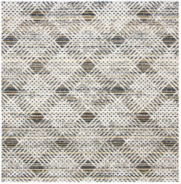 Master Collection Outdoor Rug, Dark Gray/Gray