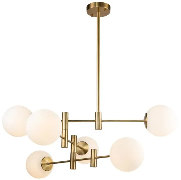 Gaia Chandelier - Antique Gold