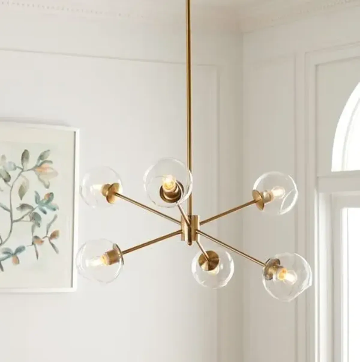 Carson Chandelier - Gold