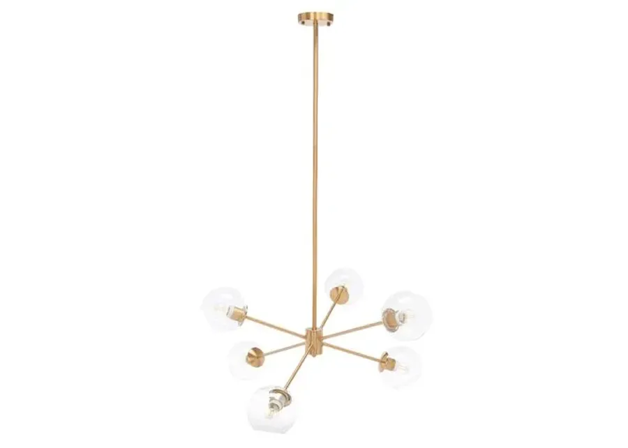 Carson Chandelier - Gold