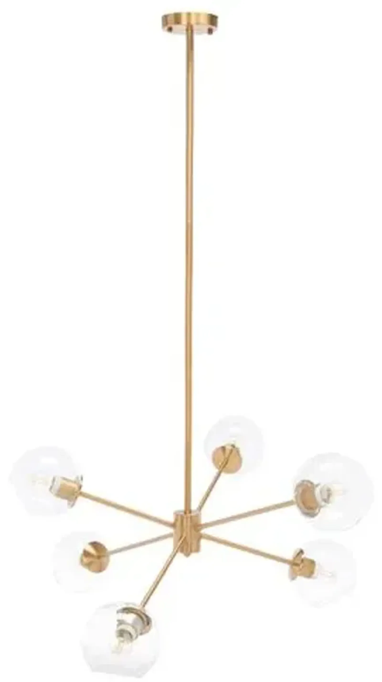 Carson Chandelier - Gold