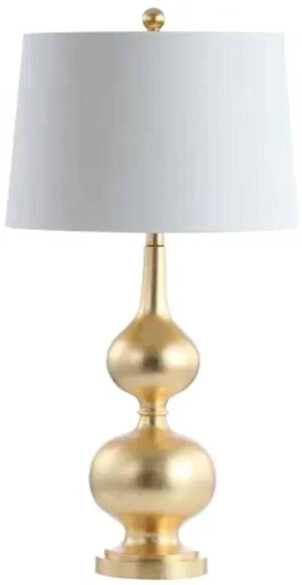 Wade Table Lamp - Gold Leaf