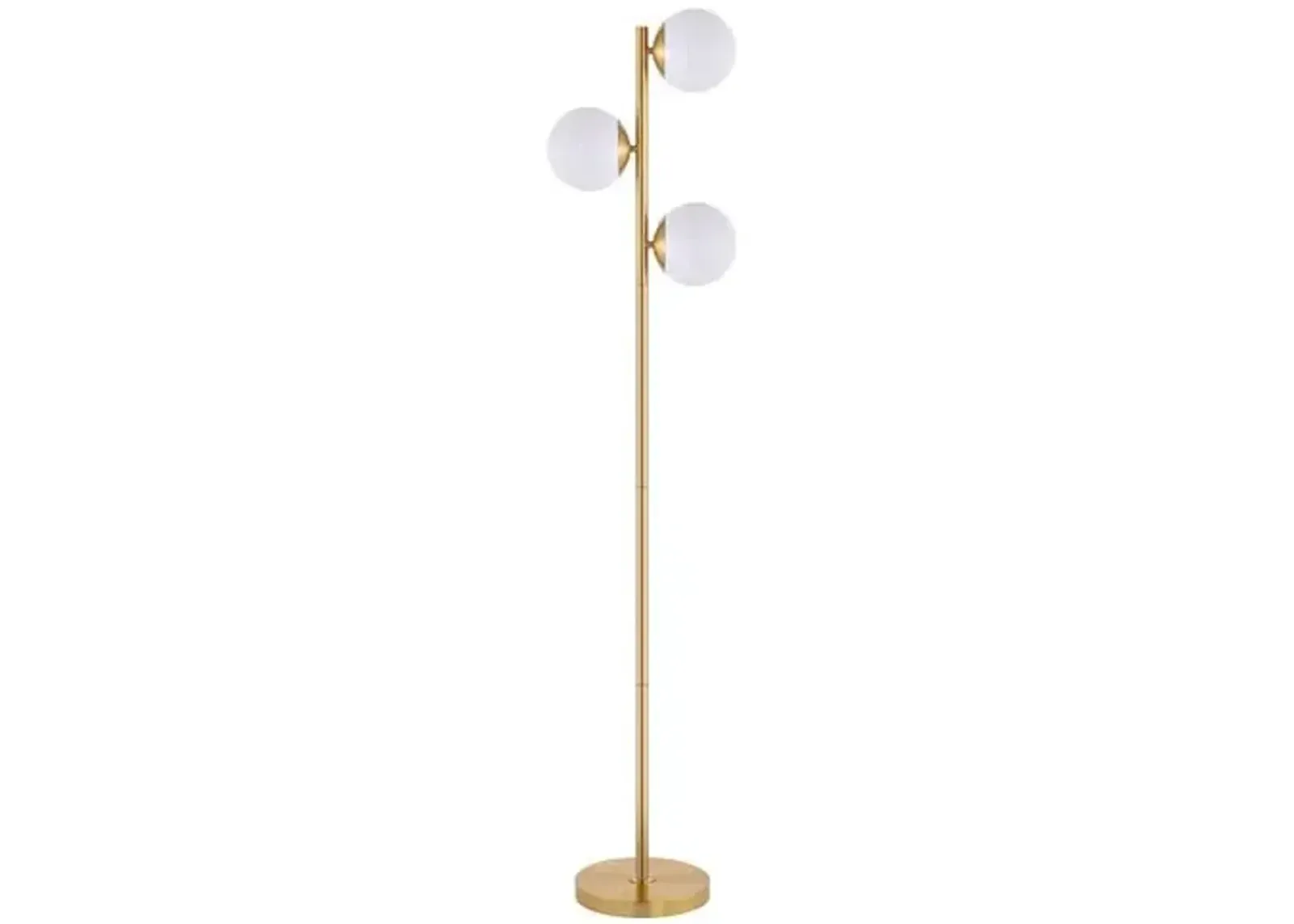 Devin Floor Lamp - Brass Gold