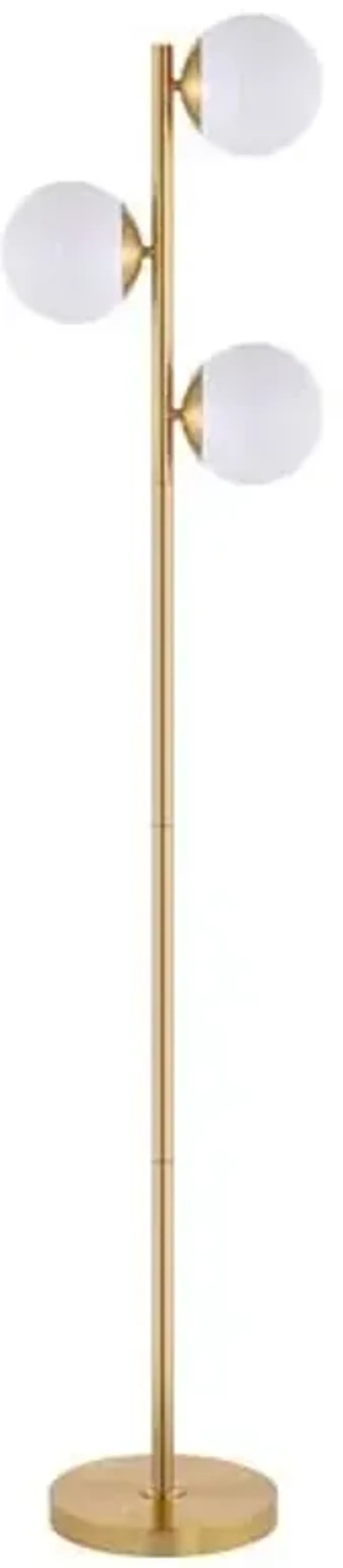 Devin Floor Lamp - Brass Gold