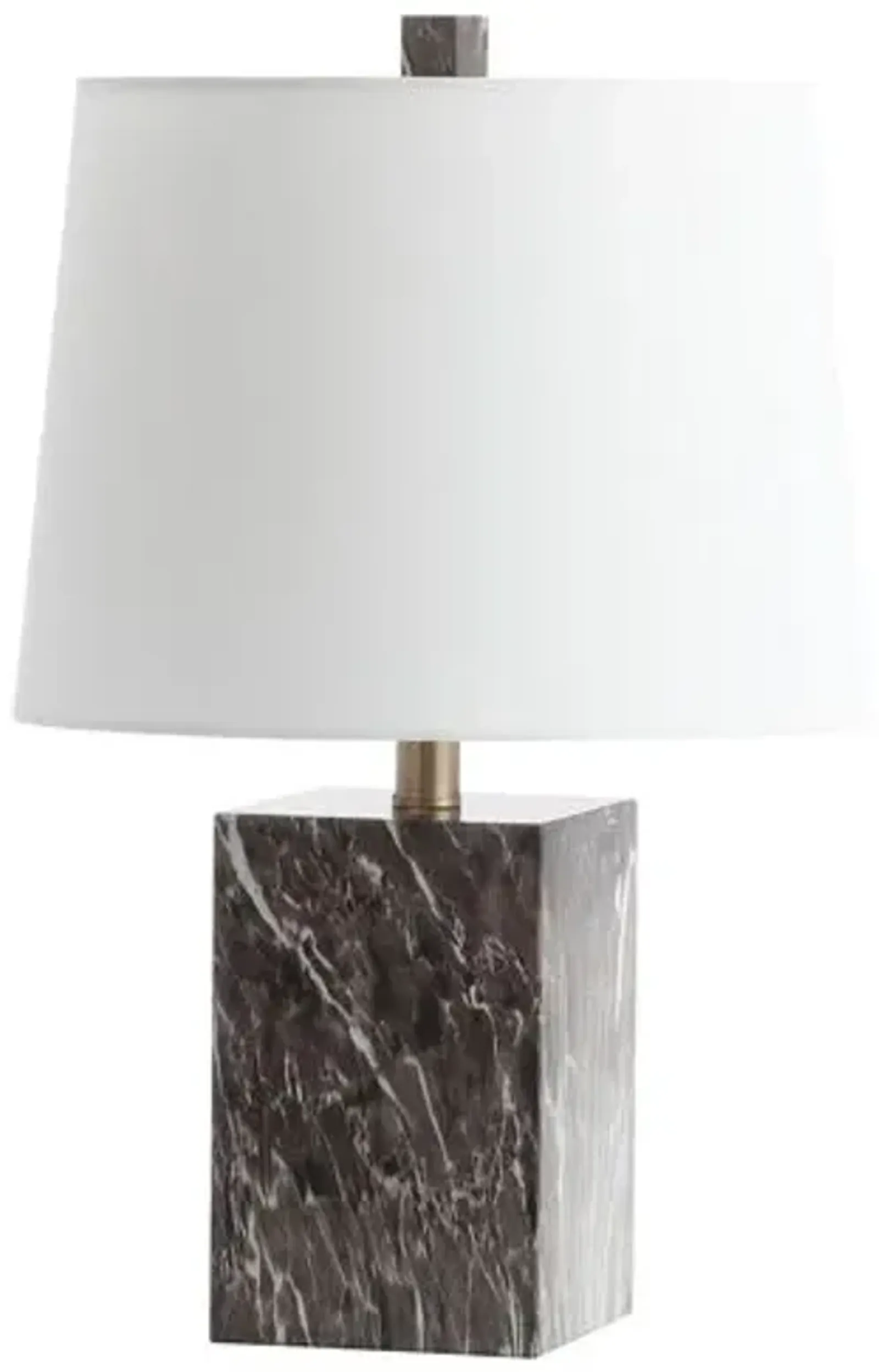 Britt Marble Table Lamp - Brown