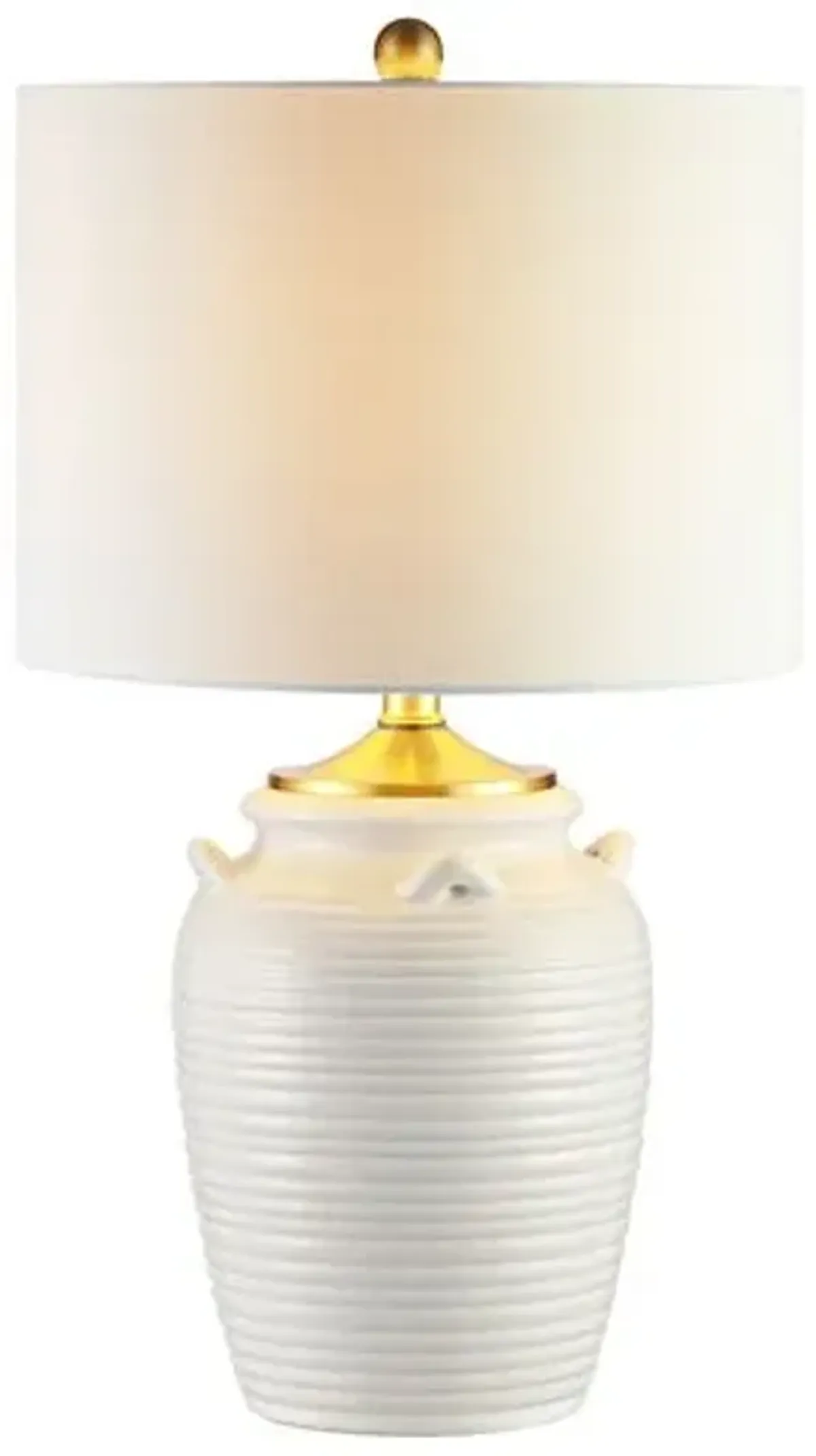 Lena Table Lamp - Ivory