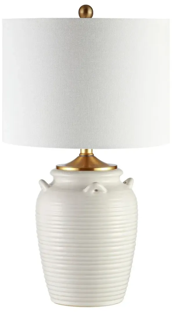 Lena Table Lamp - Ivory