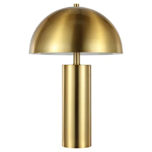 Irene Half-Moon Table Lamp - Gold