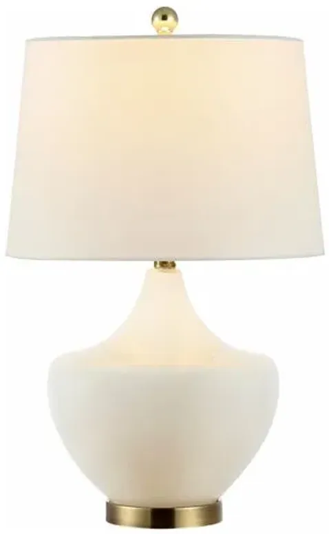 Darcy Table Lamp - White