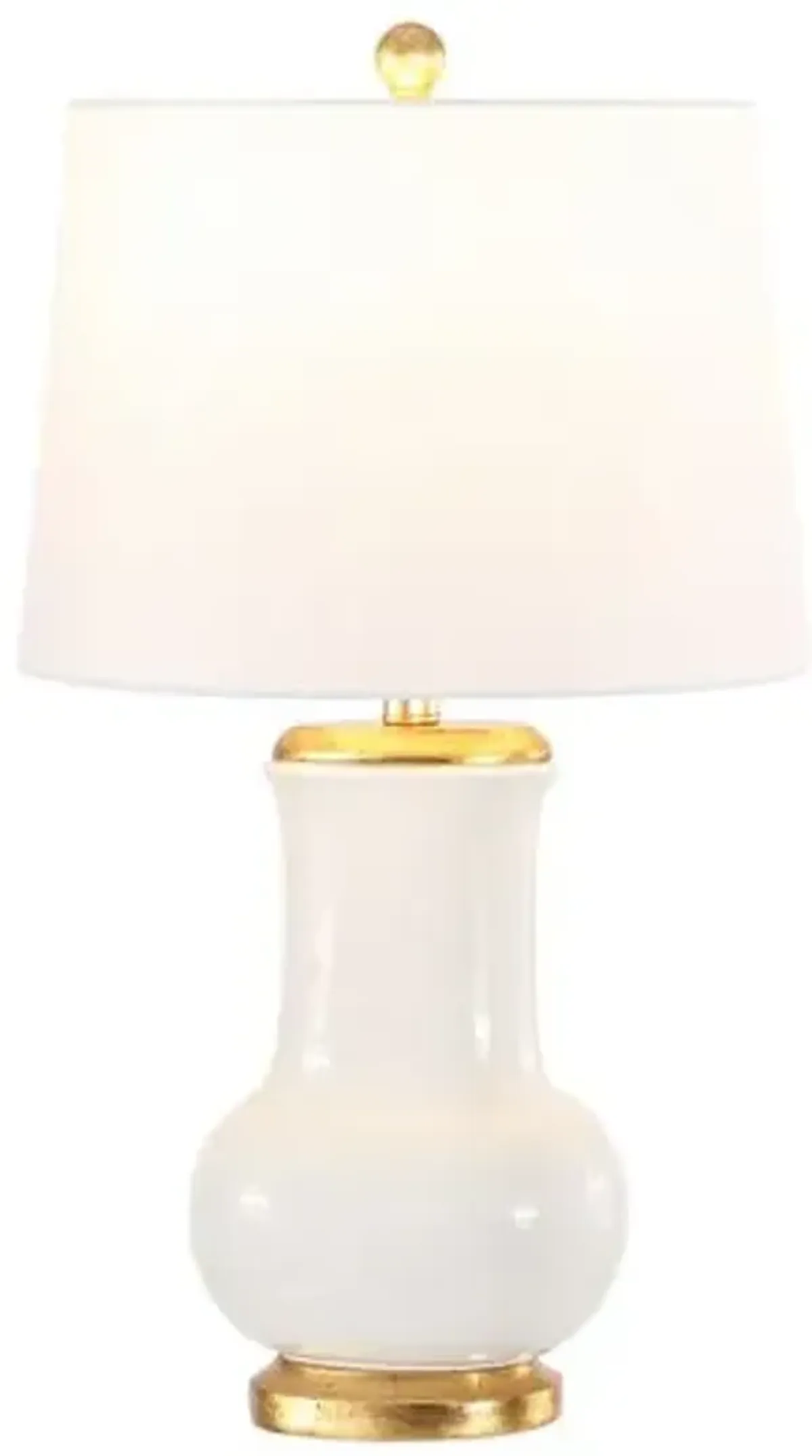 Ember Table Lamp - Ivory/Gold