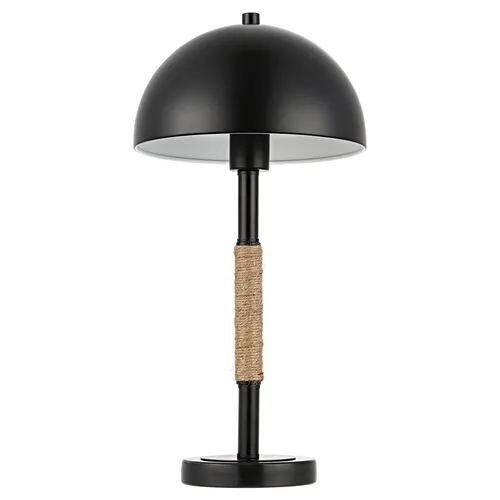 Tatum Dome Table Lamp - Black