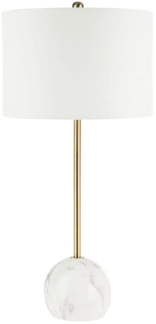 Kayden Table Lamp - White