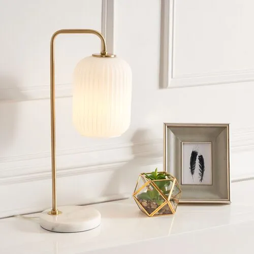 Santina Marble Table Lamp - Gold