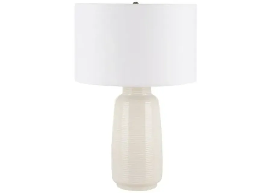 Tyra Table Lamp - Ivory