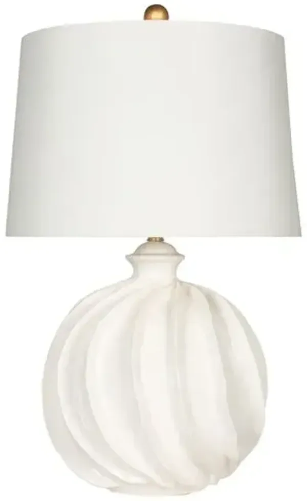 Rio Vista Table Lamp - White - Bradburn Home