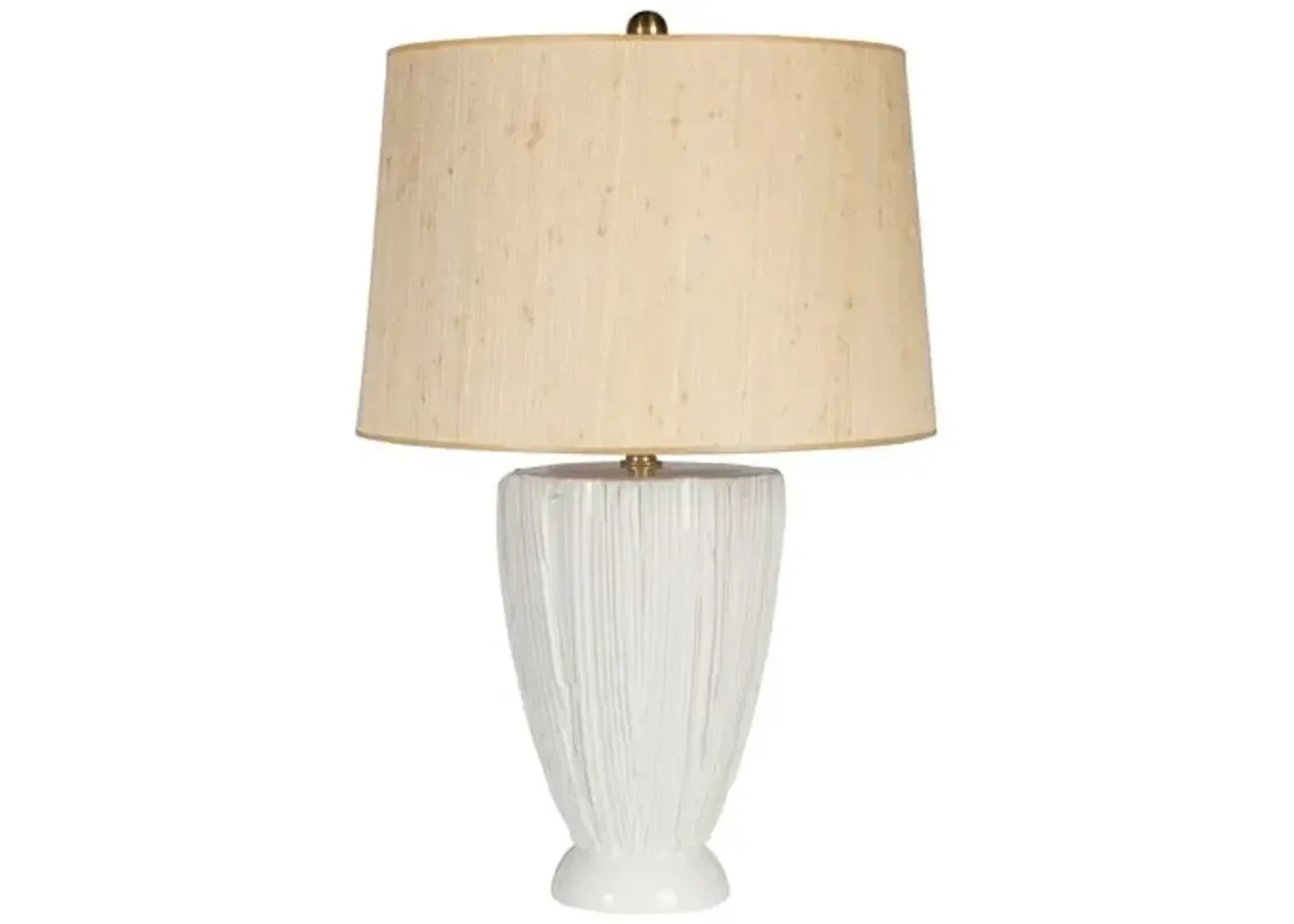 Glacier Bay Table Lamp - White - Bradburn Home