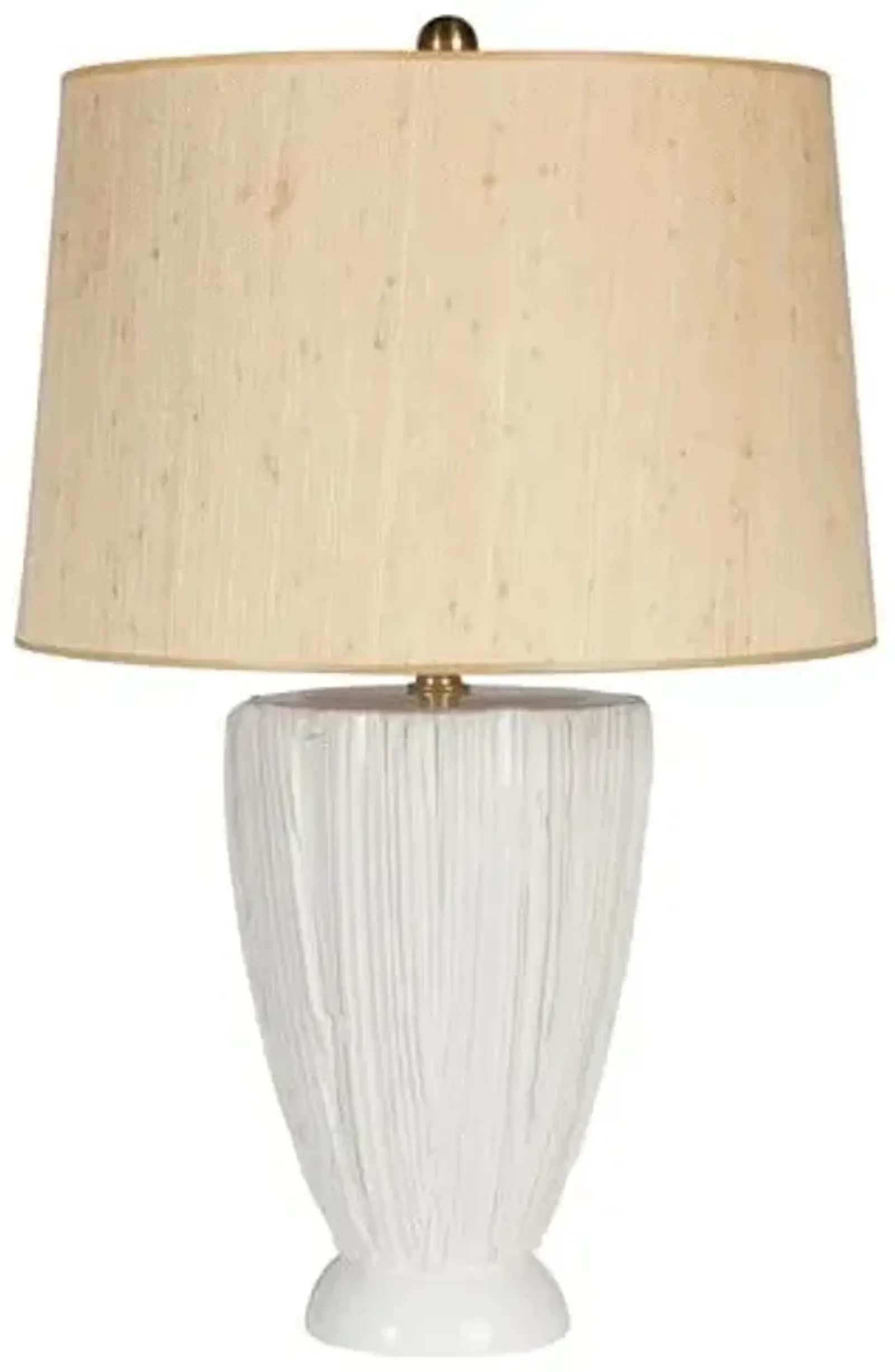 Glacier Bay Table Lamp - White - Bradburn Home