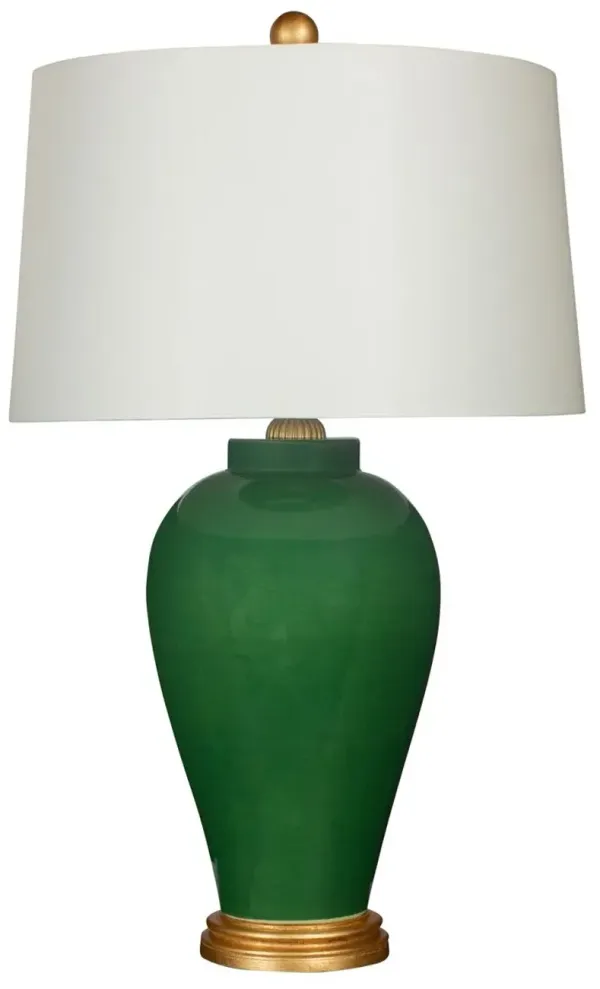 Emerald Bossa Nova Table Lamp - Green - Bradburn Home