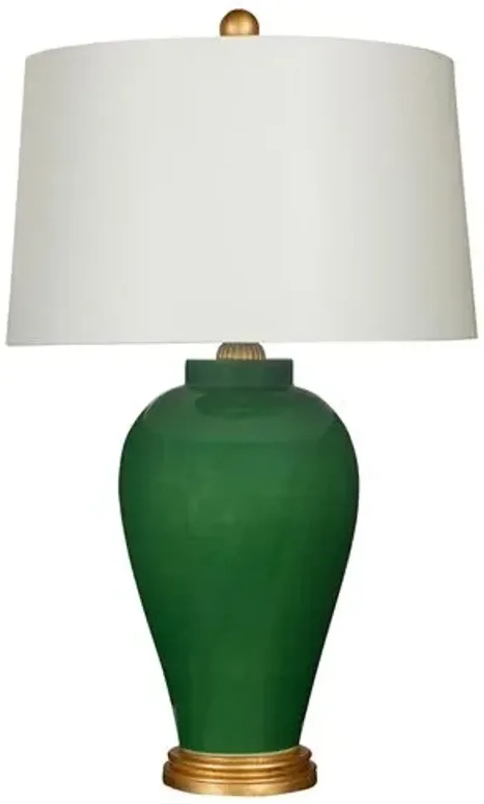 Emerald Bossa Nova Table Lamp - Green - Bradburn Home