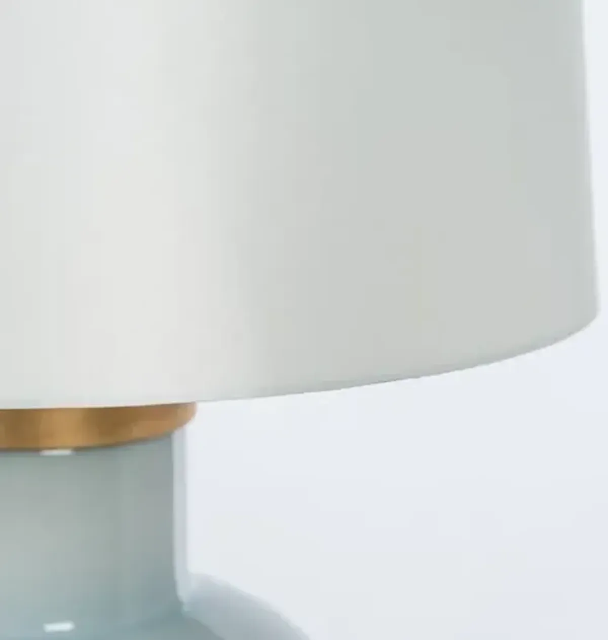 Paradiso Cove Table Lamp - Mist Blue/Gold Leaf - Bradburn Home